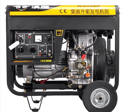 六安金安二手上柴5kw小型柴油发电机
